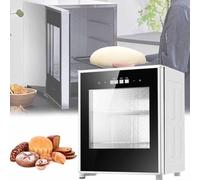 40L Electric Dough Proofing Box with Humidity Control and Temperature-Controlled Proofer (20-50°C) for Bread,Pizza,Sourdough,Yogurt,Natto - Compact Fermentation Incubator for Home Bakers