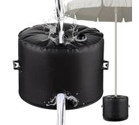 40L Fillable Water Weights for Umbrella Stands Portable Foldable Round Water Bag 500D PVC Beach Patio Balcony Umbrella Base Weight 31 * 44cm
