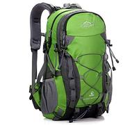 40L Outdoor Sports Backpack, Multifunction Lightweight High Capacity Ergonomics Backpack Rucksack Luggage Bag for Climbing, Hiking, Camping, Travel, Men & Women (Green)