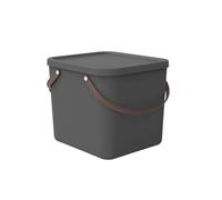 Rotho Albula Storage box 40l with lid, 40l (40.0 x 40.0 x 34.0 cm)
