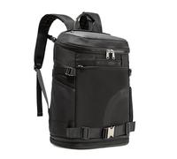 40L Travel Backpack for Men Women, 17.3 Inch Laptop Backpack, Water-resistant Expandable Backpack, Wide Open Bookbag, TSA Friendly Flight Approved Durable Weekender Bag, Black