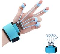 40LB Finger & Hand Grip Strengthener - Extension Stretcher for Rehab, Arthritis Pain Relief & Training