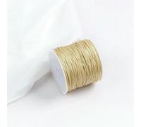 40m/roll 0.8mm Cotton Nylon Cord Chinese Knotting Macrame Cord Beading Thread String DIY Braided Bracelet Rings Jewelry Making-25-1 roll