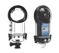 40M Waterproof Case for Insta360 X5 Camera, Protective Underwater Dive Case Housing Shell Protector Invisible Diving Water Case for Insta 360 X5 Accessories