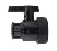 40mm 1.5" Pond Full Flow Valve With Hosetail, Pump & Filter Connection Fitting