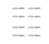40mm 2-Blade & 3-Blade Propeller Set 8 Pairs, 1.5mm Hole For 1S 2S FPV Drone Whoop RC Quadcopter DIY Grey(Firefly18)