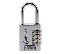 40MM ALUM COMBI PADLOCK 9040SBCHR