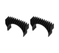 40mm Aluminum Heat Sink 2-Pack Black Anodized