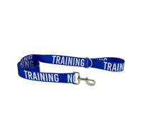 Ancol Awareness Dog Lead, Training, Caution, Nervous, Friendly, 40mm Width, 1.5m, Colour-Coded, Recycled Webbing (TRAINING (Blue))
