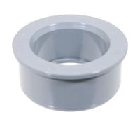 40mm Boss Adaptor Solvent Soil Stack Waste Pipe Reducer Push Fit Seal Ring (Grey)