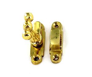 40mm Brass Showcase Cabinet Thumb Turn Catch