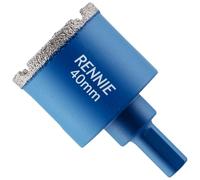 40mm Diamond Hole Saw Drill Bit With Tri Shank For Porcelain Tiles Ceramic Slate Stone Granite Marble Glass. Diamond Core Holesaw/Hole Cutter