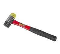 40mm DOUBLE FACE HAMMER - FIBREGLASS SHAFT