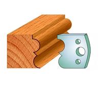 40mm Euro Spindle Moulder Cutters - Profile 028 Knives Only Pack of 2 Made by Xcalibur Tooling