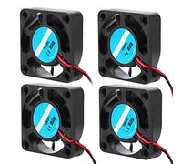 40Mm Fan, 12V Cooling Fan 4Pcs 3D Printer Assembly Part 12V 7000RPM 6.7CFM for High Speed Cooling Fan