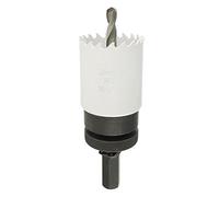 40mm HSS Hole Saw Holesaw Bi-Metal Blade Cutter Drill and Drill Adaptor Arbor