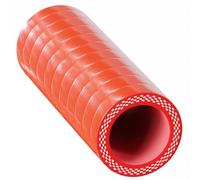 40mm ID - Red Silicone Straight Coupler Hose 100mm (4 Inch) Long Reinforced Turbo Intercooler Intake Piping Industrial Hydraulic Hose