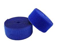 40mm,Non self Adhesive Nylon Fabric Strips for Clothing,Shoes,Crafting(Blue,38MM x 10 Yard)