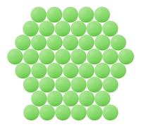 40MM Ping Pong Balls, 50 Pack Assorted Colored Tennis Balls Multi Color Plastic Balls Fun Beer Ping Pong Balls Bulk for Beer Pong Balls, Arts and Craft, Party Decoration, Cat Balls (Green)
