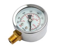 40mm Pool Filter Water Pressure Dials Hydraulic Pressure Gauge Meter Manometer 1/8" For Air Compressor Water Systems Industrial Meter