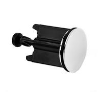 40mm Pop-Up Sink Drain Stopper Replacement, Height Adjustable 6.5-10cm, Copper Cover Basin Waste Fitting for Bathroom or Kitchen Wash Basins, Easy Installation(1pc)