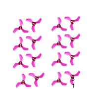 40mm Propeller 1635 3 PC 1.6X3.5X3 3 Hole 1mm 1.5mm Compatible With RC FPV Freestyle Tinywhoop Drones(PURPLE)