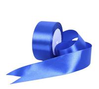 40mm Royal Blue Satin Ribbon 22M ，Fabric Hair String Ribbon for Craft, Flower Bouquets, Gift Wrapping, Wedding, Bow Making and Valentines Christmas Decoration (Royal Blue, 4CM)