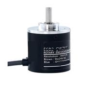 40MM Solid Shaft Incremental Rotary Encoder, E6B2-CWZ1X DC5-24V Magneto Electric Rotary Encoder 10~1200PPR Optional(1200 PPR)