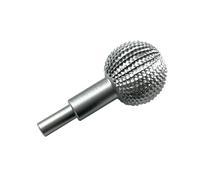 40mm Spherical Rotary Burr, Head Ball Gouge Power Carving Tools for Angle Grinder, Carving, Polishing, Angle Grinder Ball Grinding, Silver