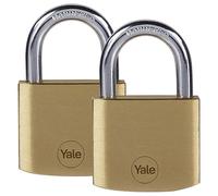 40mm Standard Security Brass Padlocks, 2 Pack - Y110B/40/122/2