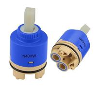 40mm Tap Cartridge Certification Ceramic Faucet Replacement Cartridge Mix Tap Inner Cartridge for Single Lever Tap, Monobloc Bathroom or Kitchen Mixer Taps