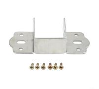 40mm U-Shape Bed Frame Bracket Rust Resistant Steel(silver 40mm) | 32mm width, galvanised cold-rolled steel, rust resistant, 90-degree angle, secure wooden rail connection