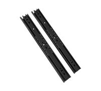 40mm Wide Universally Slide Rails Available in Five Sizes for Various Furniture Types Including Kitchens 2pcs Quiet Slides