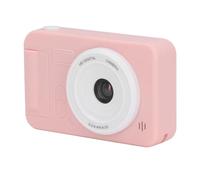 40MP 1080P Camera, 8X Zoom Anti Shake 4K HD Auto Focus Selfie Digital Camera for Beginner Multiple Scenes Recording (Light red)