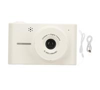 40MP 1080P Digital Camera, Dual Lens 8X Zoom IPS Screen Anti Shake Photo, Shoot Camera for Frame Filter Autofocus Selfie for Festive Gift (White)