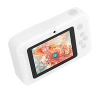 40MP HD 1080P Digital Camera + 8X Zoom Portable Camera for Outings + Graduation Recording ABS Black (White)