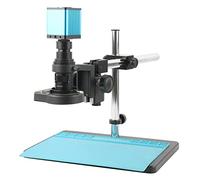 40MP UHD 4K HDMI USB Rotatable 180X 300X Digital Video Microscope Camera Set for Phone Jewelry Appraisal Repair Testing Check (Color : C, Size : 500X)