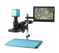 40MP UHD 4K HDMI USB Rotatable 180X 300X Digital Video Microscope Camera Set for Phone Jewelry Appraisal Repair Testing Check (Color : D, Size : 500X)
