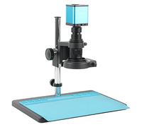 40MP UHD 4K HDMI USB Rotatable 180X 300X Digital Video Microscope Camera Set for Phone Jewelry Appraisal Repair Testing Check (Color : A, Size : 120X)