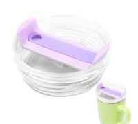 40oz Cup - Universal Replacement Tumbler Lids, Spill Resistant Cover Adaptation for Large Tea Cups to Tea Cups | for Portable P Lid