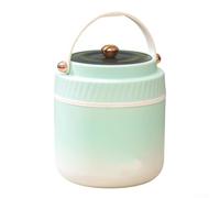 40oz Dual Compartment Food Jar Built with Vacuum Insulation to Maintain Meal Temperatures Throughout the Day (Green)