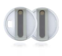 40oz Tumbler Lid for Stanley, Spill Proof Splash Resistant Tumbler Covers,Replacement cover for Stanley Cup Accessory(2 pack) (Beige-grey, 40oz)