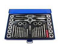 40pc Alloy Steel UNF UNC Tap and Die Set with Pitch Gauge