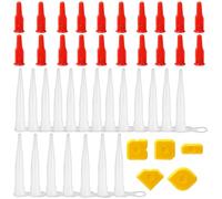 40pc Silicone Tube Nozzle Caps Set, Sealing Tips for Caulking Gun (Style B)