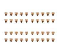 40PCS 10/24 Thread Brass Misting Nozzle Plug Low Pressure Atomizing Mist Nozzle for Outdoor Cooling System