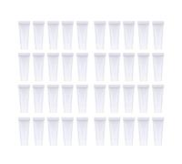 40pcs 10ml Travel Hand Cream Lotion Containers | Leakproof Design | Refillable Bottles Makeup Cosmetic Shampoo Tubes | for on-the-go skin care | Targeted at travelers