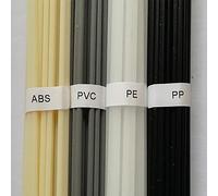 40PCS 1PC=50CM Kunststoff Schweißen Stangen ABS/PP/PVC/PE Schweißer Stangen für Kunststoff Schweißer Heißluftpistole (Jeder 5pcs Stangen)