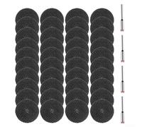 40pcs 32mm Fiberglass Reinforced Cutting Discs with Mandrels Compatible with for Rotary Tools, Thin Resin Cut-off Wheels Compatible with for Metal,