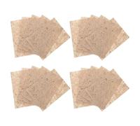 40pcs Antique Mulberry Paper Sheets Vintage Rough Edge Decorative