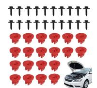 40Pcs Bottom Shield Fasteners Perfect Compatibility Engine Undertray Cover Clip Heavy Duty Clips for Ford Kuga Splash Guard for Ford Focus Mondeo MK2 MK3 MK4 Vehicle Protection (20 Clips + 20 Screws)